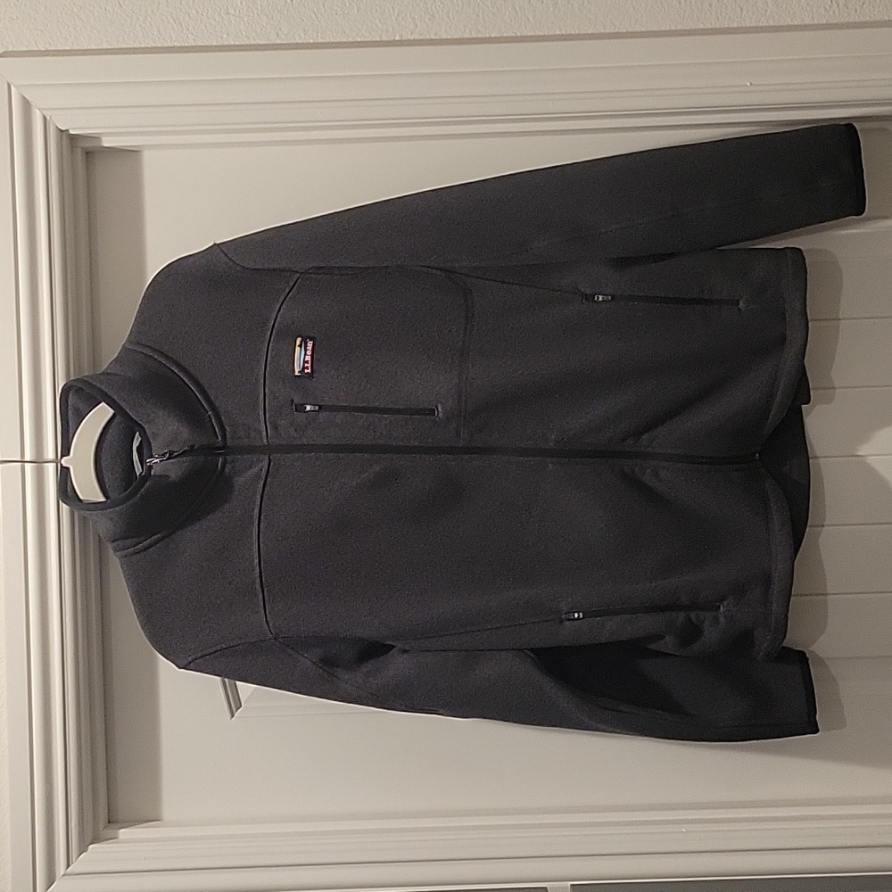 LL Bean Full Zip "Better Sweater"! Good used condition! Size is Large.